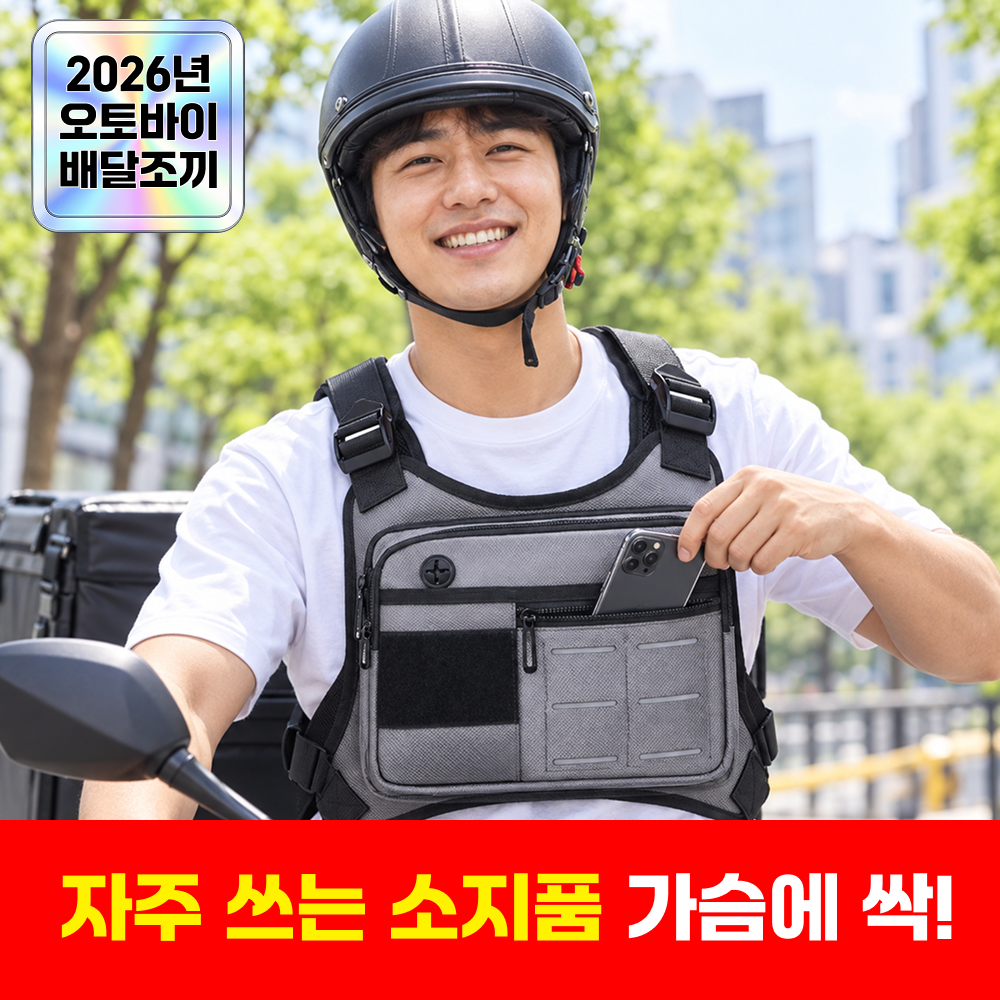 루브올 라이더 방수조끼